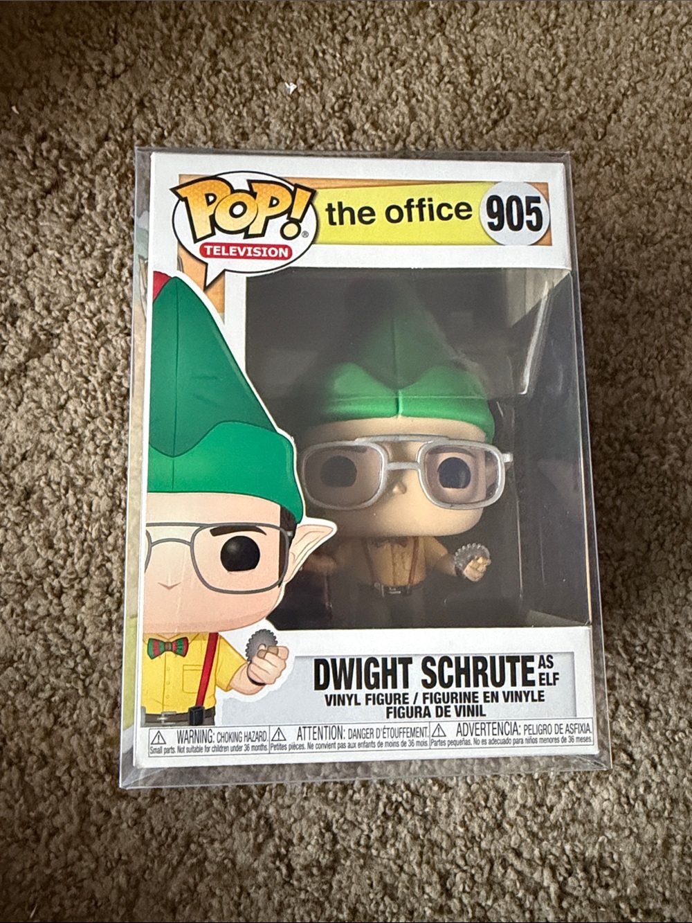 Funko Dwight Schrute Elf Pop! Vinyl - Green